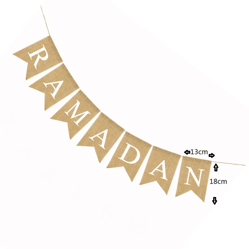 Исламское мусульманское украшение Мубарак баннер Рамадан принадлежности для ИД