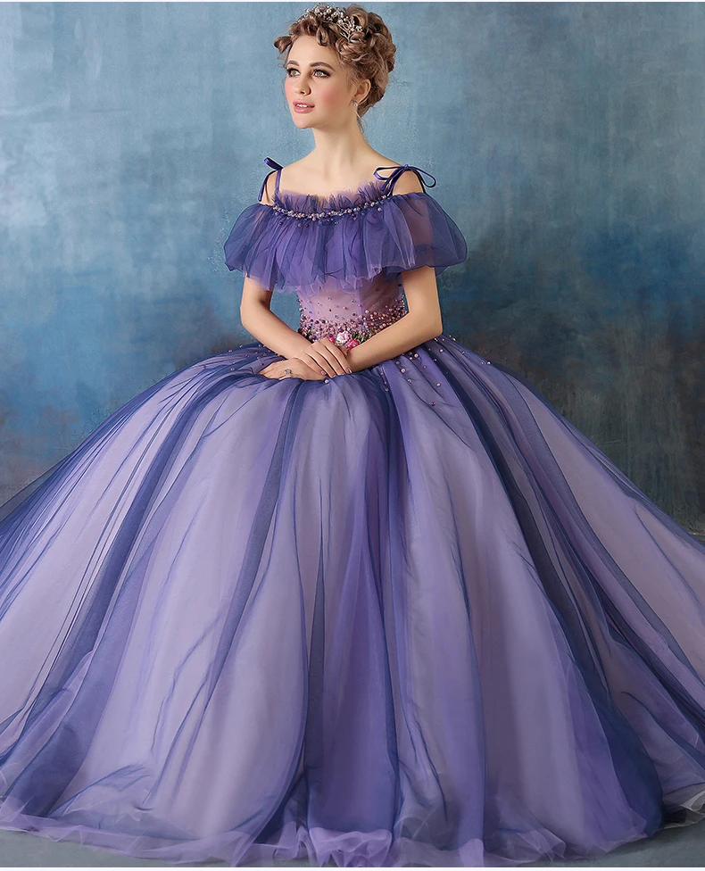 100% искусственное платье с цветочным бисером и оборками на талии средневековое