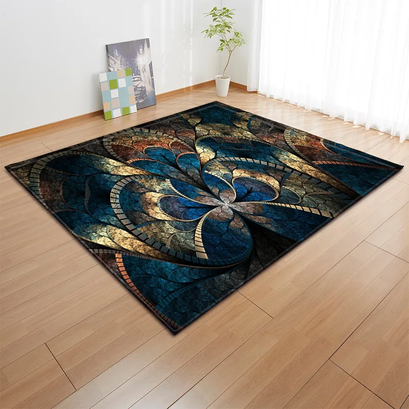 Тенденция Творческая Европа Тип 3D коврики с принтом Коврик для прихожей анти