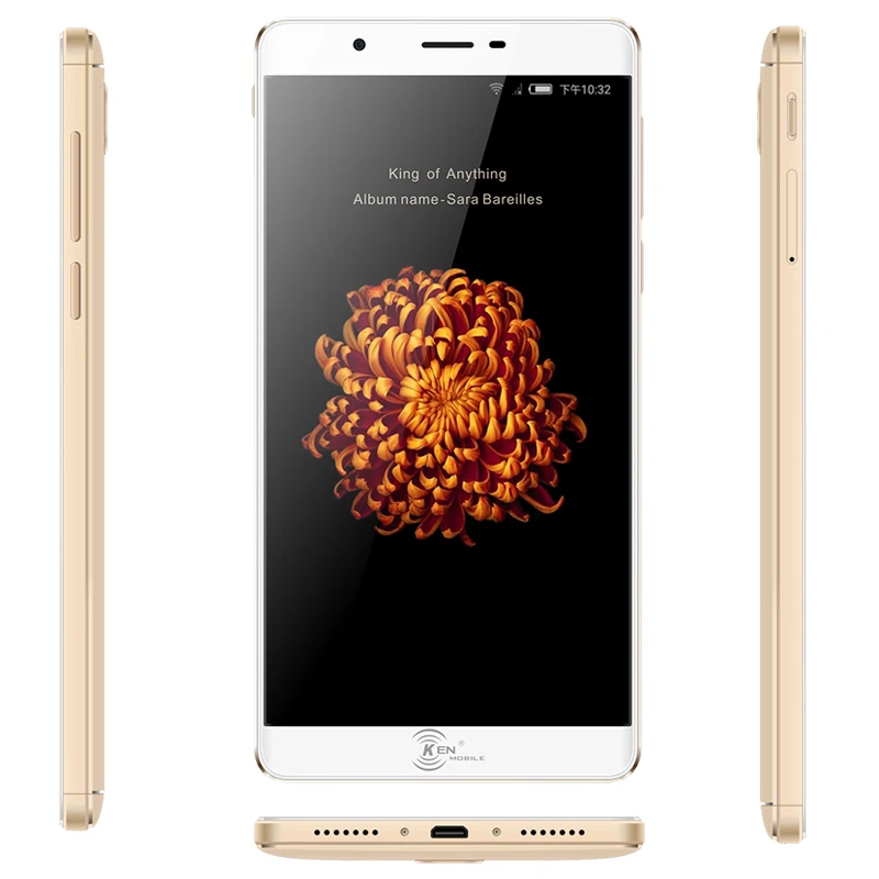 Kenxinda X6 5 0 &quotAndriod7.0 3g + 32 г 4 ядра 1. Гц 13MP 8MP двойной камеры 3500 мАч Батарея 4G отпечатков
