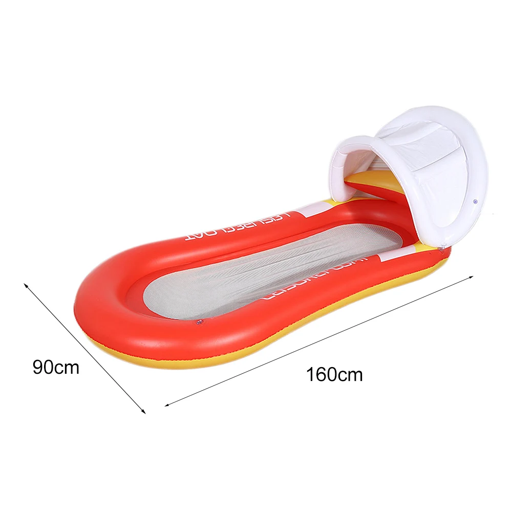 Надувной плавающий стул Плавающий Матрас пляжный шезлонг плавающая кровать для