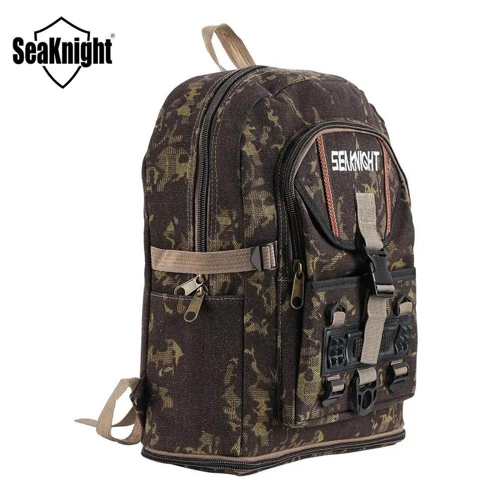 Сумка для рыбалки SeaKnight SK006 25л 34*56*13 см водонепроницаемая Холщовая активного