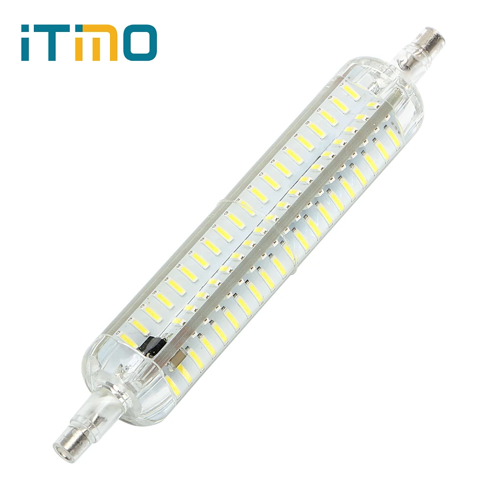 ITimo силиконовый кукурузный светильник R7S светодиодный заменить галогенный