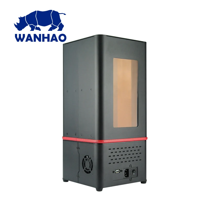2018 WANHAO Новый LCD SLA DLP стоматологические украшения Resin D7 V1.5 3D принтер с прозрачной