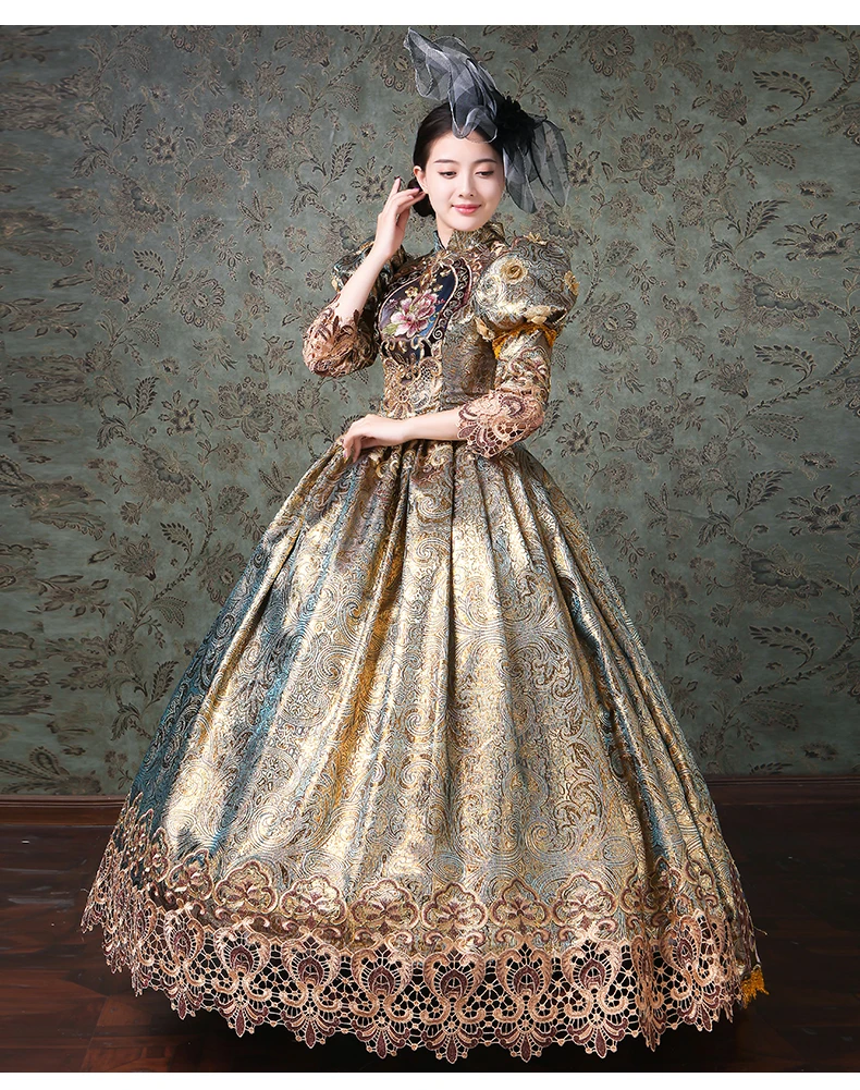 Женское бальное платье rococo винтажное Королевское Платье Красного цвета в стиле