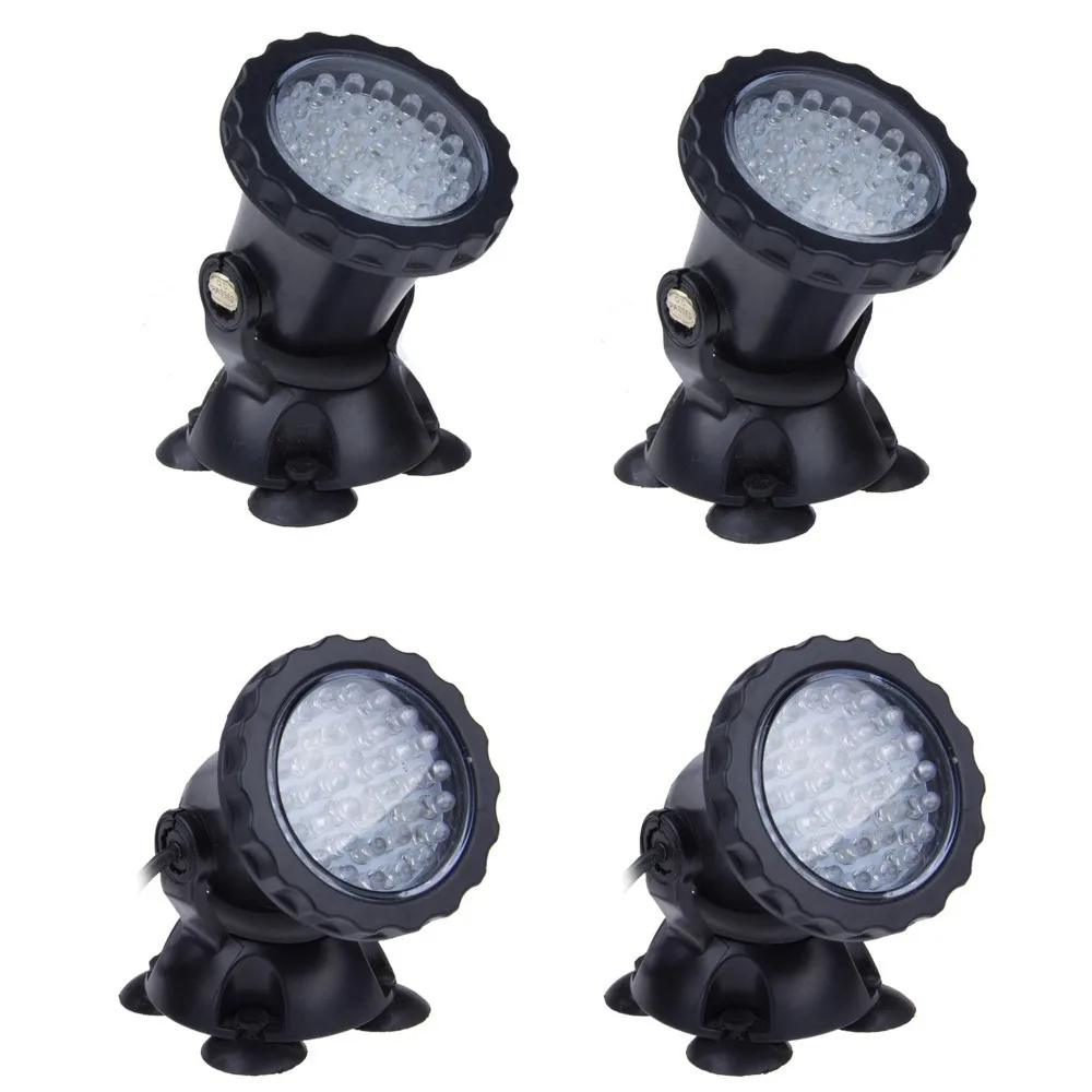 4 в 1 36 LED RGB наружная погружная подводная лампа точечная для воды сада аквариума