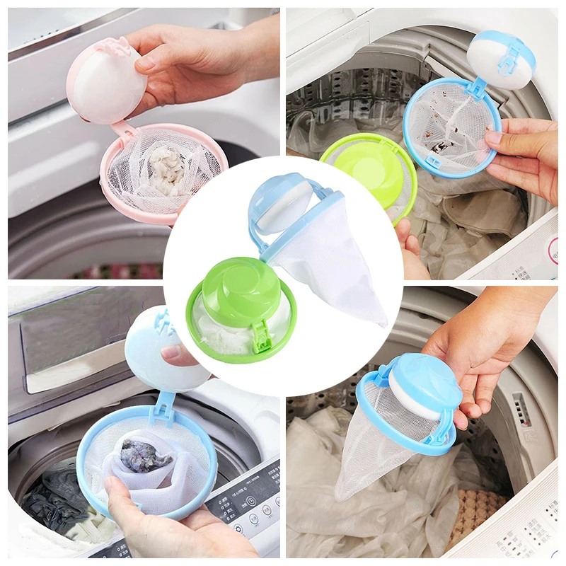 Детали для домашней сумки плавающий фильтр стирки мешочки волос сетка