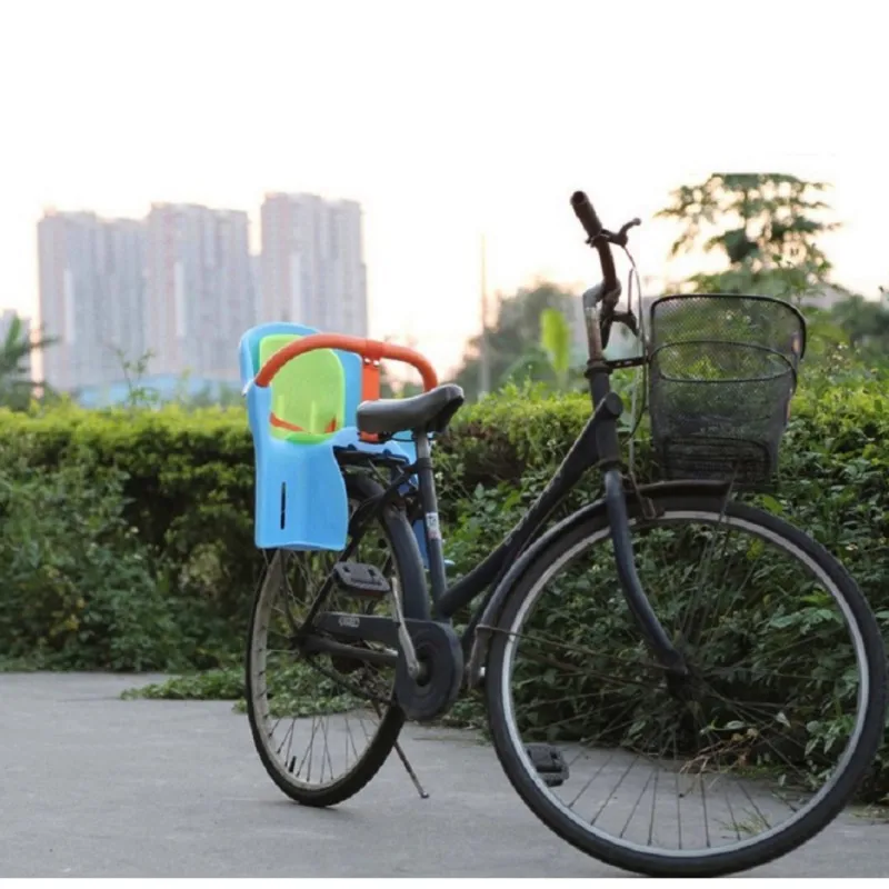 AOXIN Children bicycle safety seats high-quality green plastic Road bike folding kids baby back seat mat | Спорт и развлечения