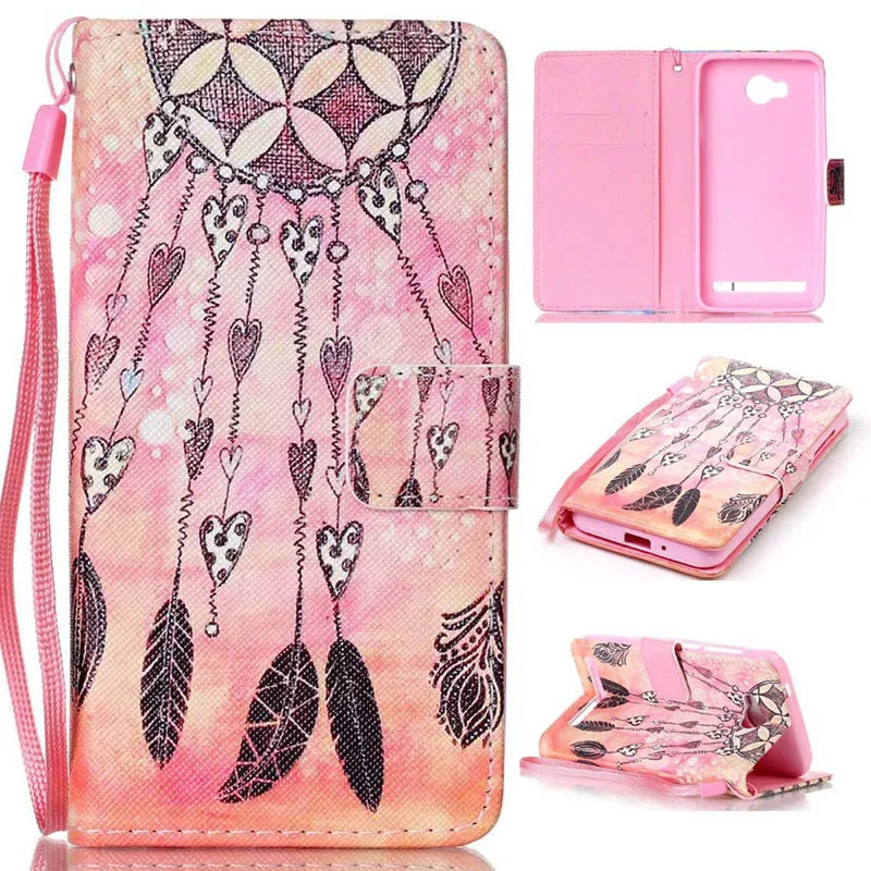 Бумажник Чехол Pu Кожаный Телефон Случаях Мультфильм Шаблон флип Защитные Чехлы