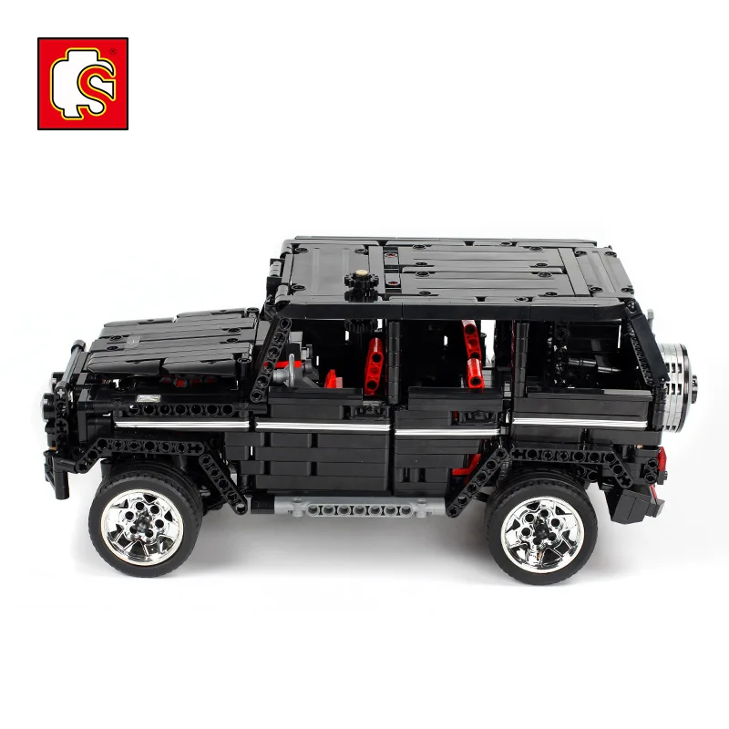 701960 Technic серия Sembo G500 Mercedesal-benzg большой набор G развивающие строительные блоки кирпичи игрушки для детей рождественские подарки