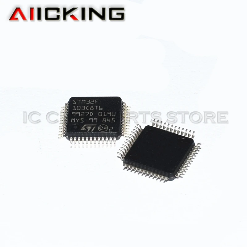 1 шт. STM32F103C8T6 LQFP48 32F103C8T6 QFP48 QFP ARM новый и оригинальный IC|Центральные процессоры| |