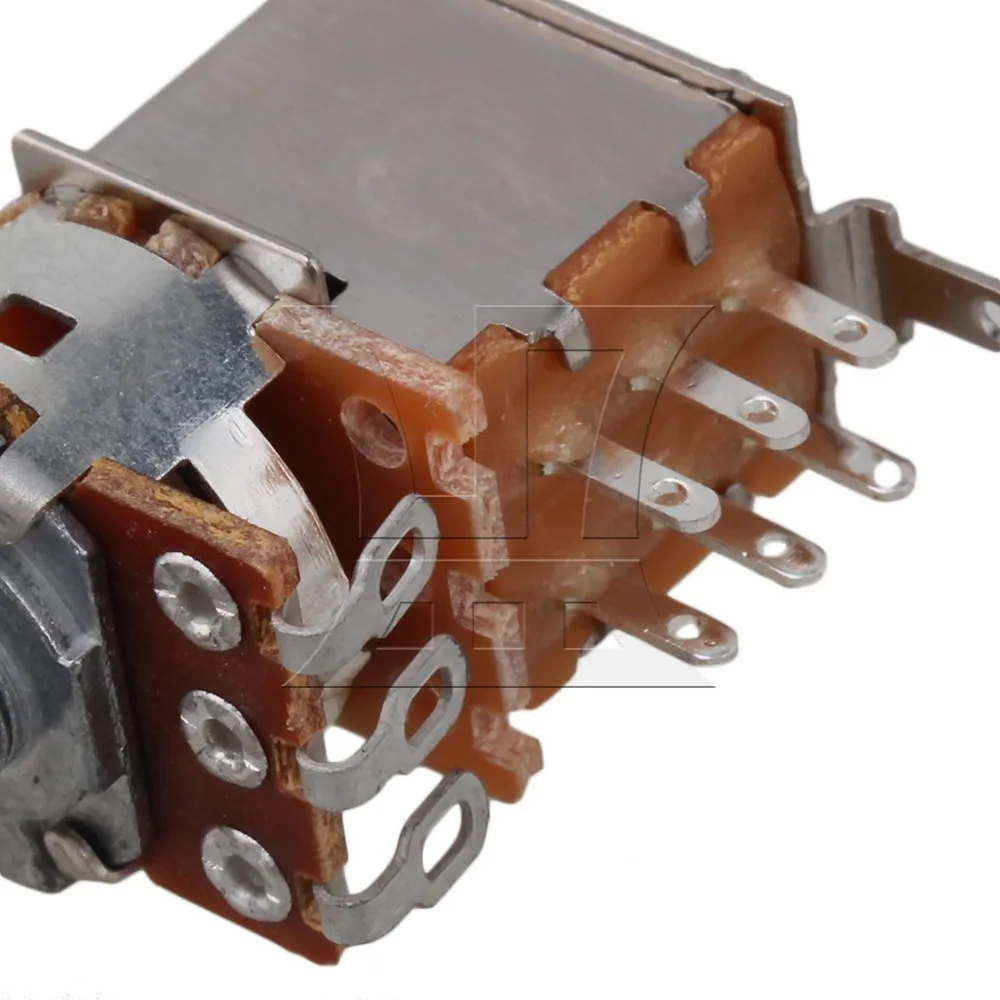 

Yibuy Push Pull Guitar Potentiometer A250k Coil Tap L18mm Pack of 3