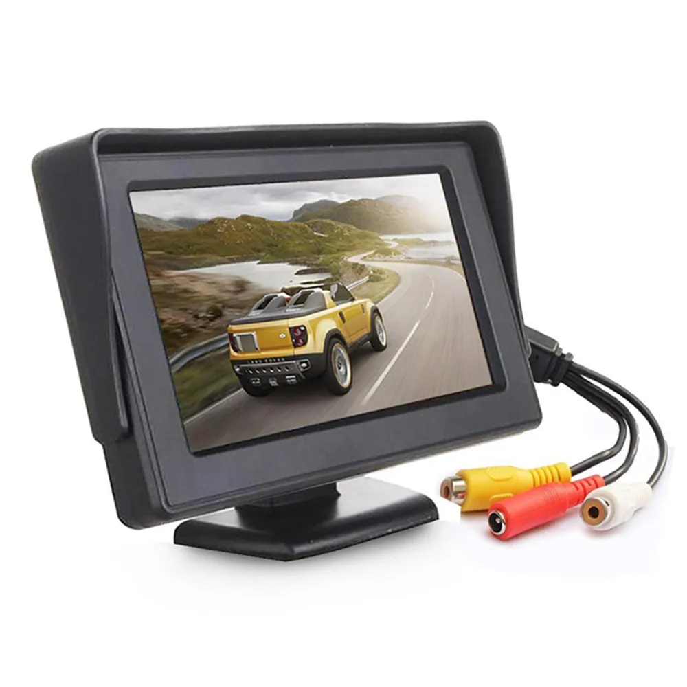 Высококачественный 4 3 дюймовый автомобильный монитор дисплей заднего вида