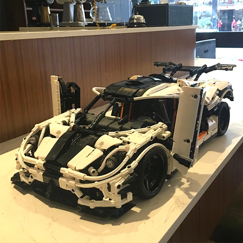 Технический автомобиль Lepining 23002 игрушки совместимые с MOC 10574 Koenigseggs одна модель