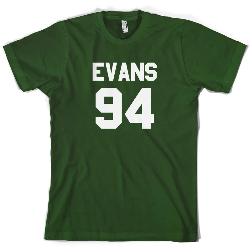 Evans 94-Мужская футболка-Тристан-10 цветов-S-XXL Футболка с принтом мужские футболки