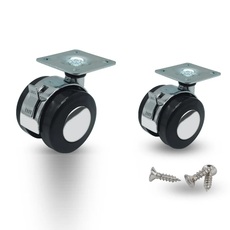 Набор из 4 предметов мебельных роликов рулевое колесо журнальный столик для