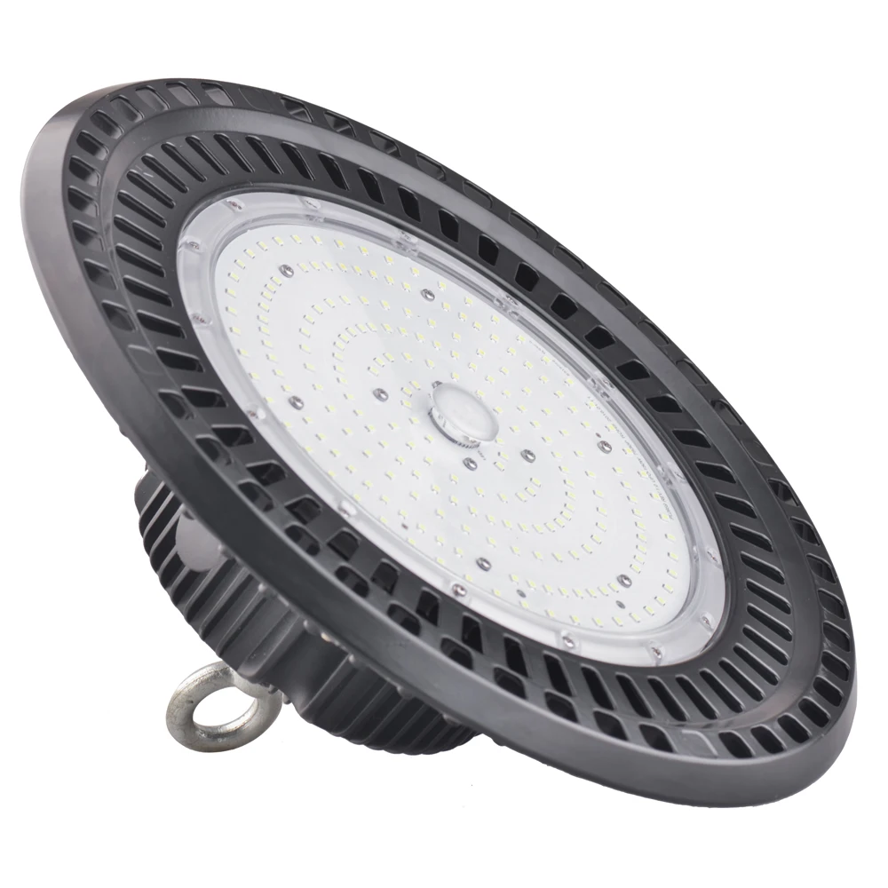 DLC 100 W 150 200 led UFO промышленное освещение 5000 K IP65 3030SMD bouwlamp гаражный свет мастерской