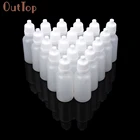 Пустые пластиковые сжимаемые бутылки-капельницы OutTop, 100 шт., 20 мл30 мл50 мл, многоразовые пластиковые флаконы C2018 DEC19