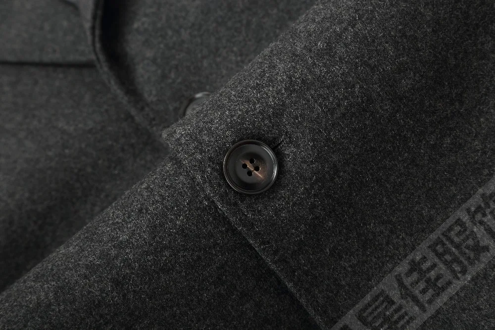 10XL 8XL 6XL Зимний однобортный мужской модный утепленный Тренч Куртка мужская