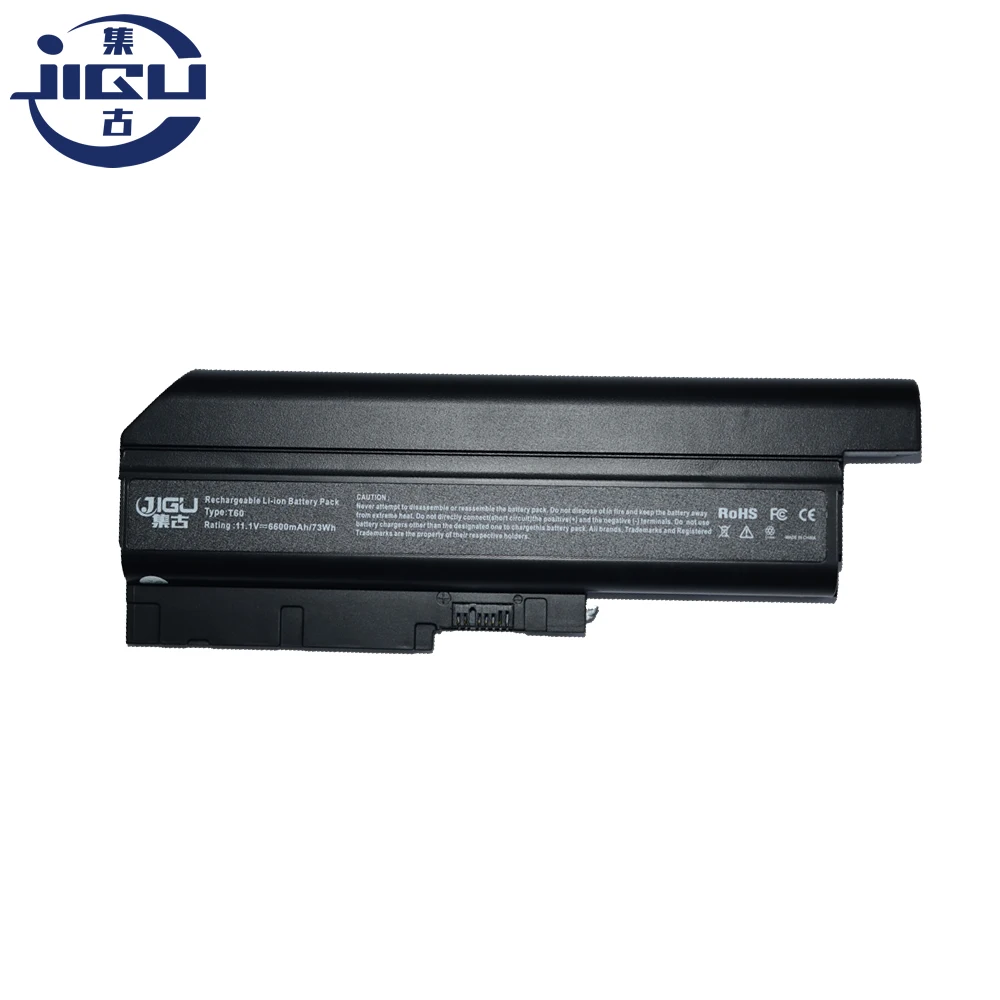 

JIGU Laptop Battery for IBM/Lenovo ThinkPad R60 R60e R61 R61e R61i T60 T60p Z60m Z61e Z61m Z61p R500 T500 W500 SL400 SL500 SL300