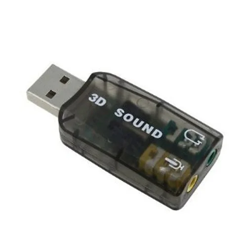 Внешняя звуковая карта COTS 5 1 USB 3D для ПК Deaktop Создайте микрофон и аудиоразъем из