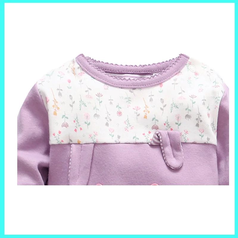 2018 нежная Одежда для новорожденных девочек рождественские детские комбинезоны