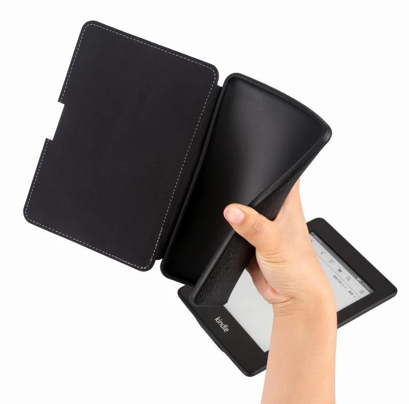 Дизайн WK Paperwhite 1/2/3 чехол Kindle из искусственной кожи с мягким чехлом ТПУ