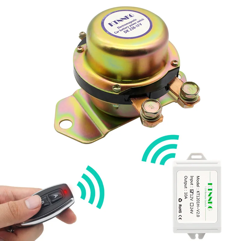 12V 24V Car battery switch wireless remote control to prevent battery leakage DIYsmart interlock control car companion
12V 24V Car battery switch wireless remote control to prevent battery leakage DIYsmart interlock control car companion