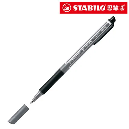 3 шт./партия Stabilo Point Visco Gel 1098 тонкая гелевая чернильная Ручка-роллер шариковая ручка 0,5 мм немецкий черный/синий/красный/зеленый цвет - Цвет: AS PIC 3PCS