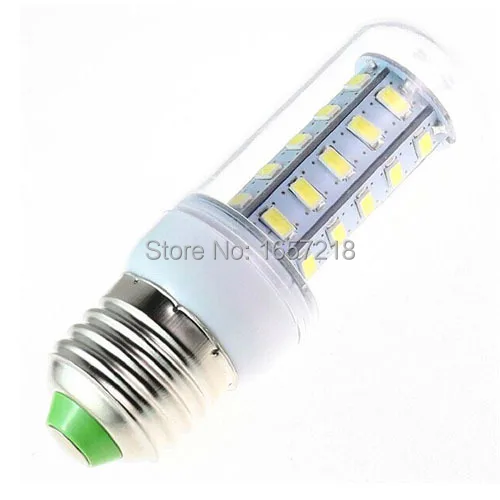 Кукурузная лампа высокой яркости 2015 мода 110V E27 36 LEDS 12W LED ультра яркая с крышкой Resuli