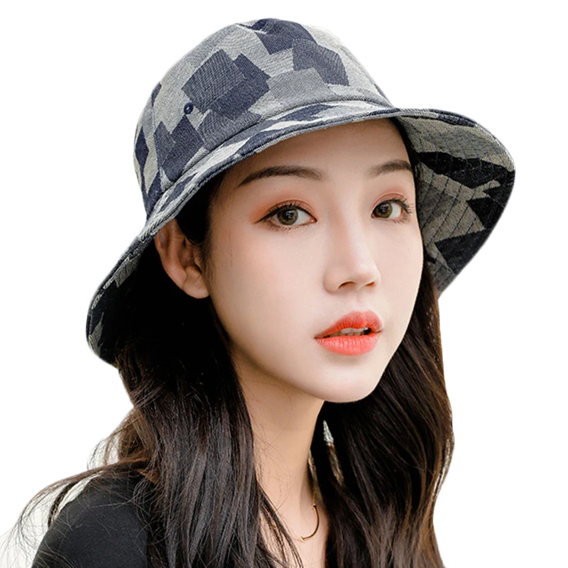 

Female Casual Outdoor Sun Hats For Women Spring Summer Wide Brim Sun Beach Caps Woman Men Hip Hop Fisherman Hat Bucket Hats