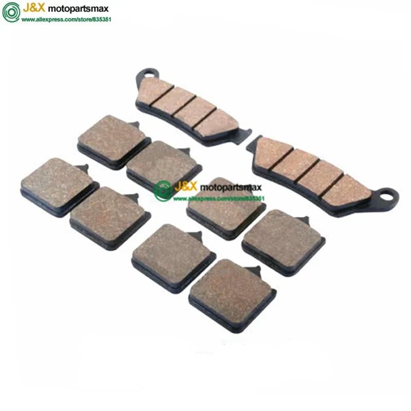 

Free Shipping 10 PCS Semi-Metallic Front Rear Brake pads pad For SUPERMOTO 950