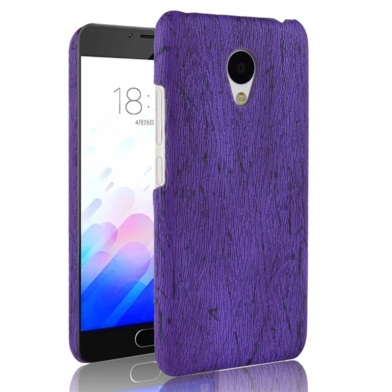 Чехол Suli из кожи для Meizu M3 Mini жесткий чехол с текстурой древесины M 3 Meilan3 рамкой
