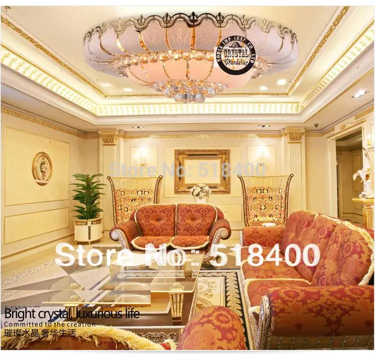 Name Brand New Arrival Modern Luxury Fashion Drawing Room Bedroom Crystal Ceiling Chandelier Light 85cm Diameter | Освещение