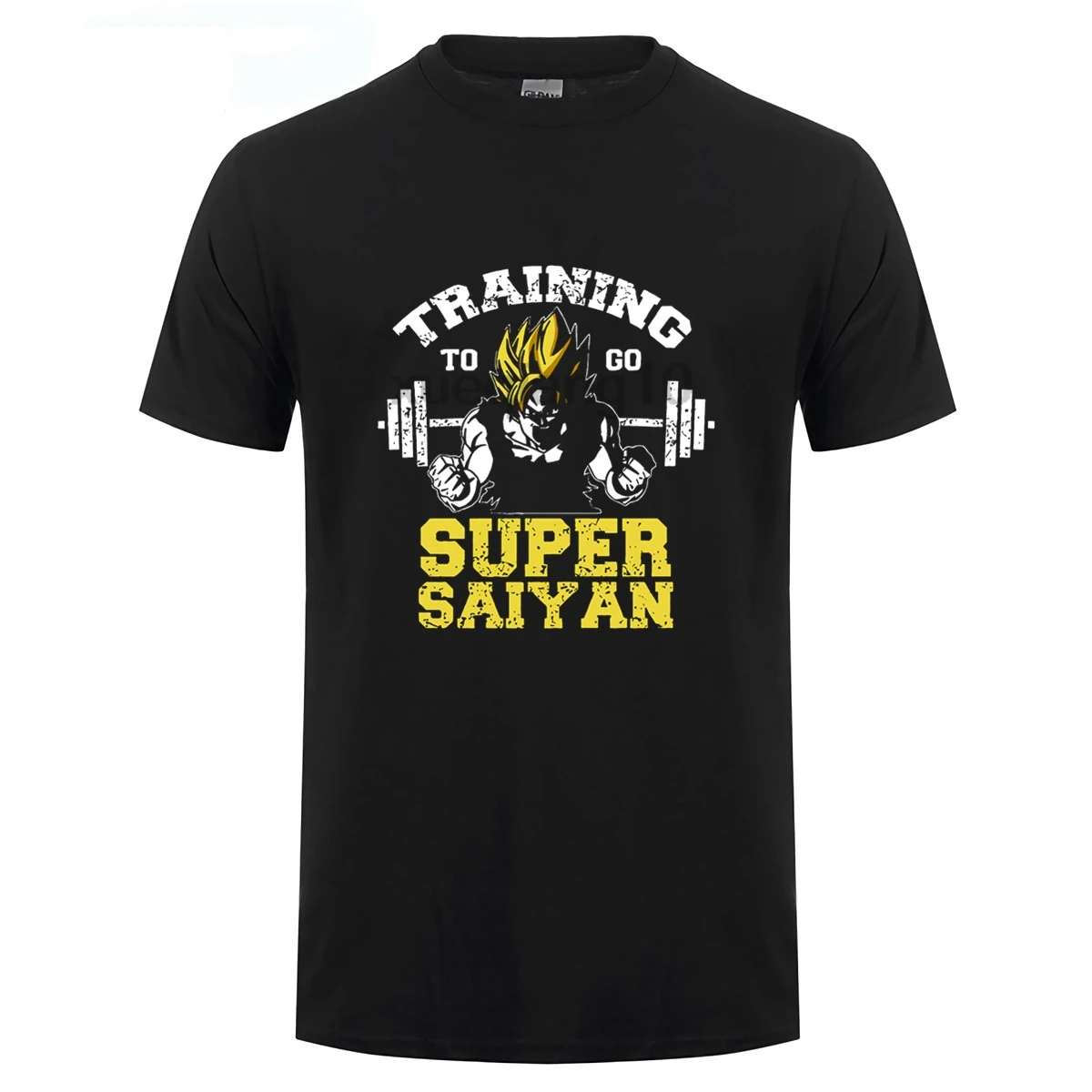 Тренировка для Go Super Saiyan Мужская футболка Dragon Ball Z Gym Бодибилдинг Гоку|Мужские