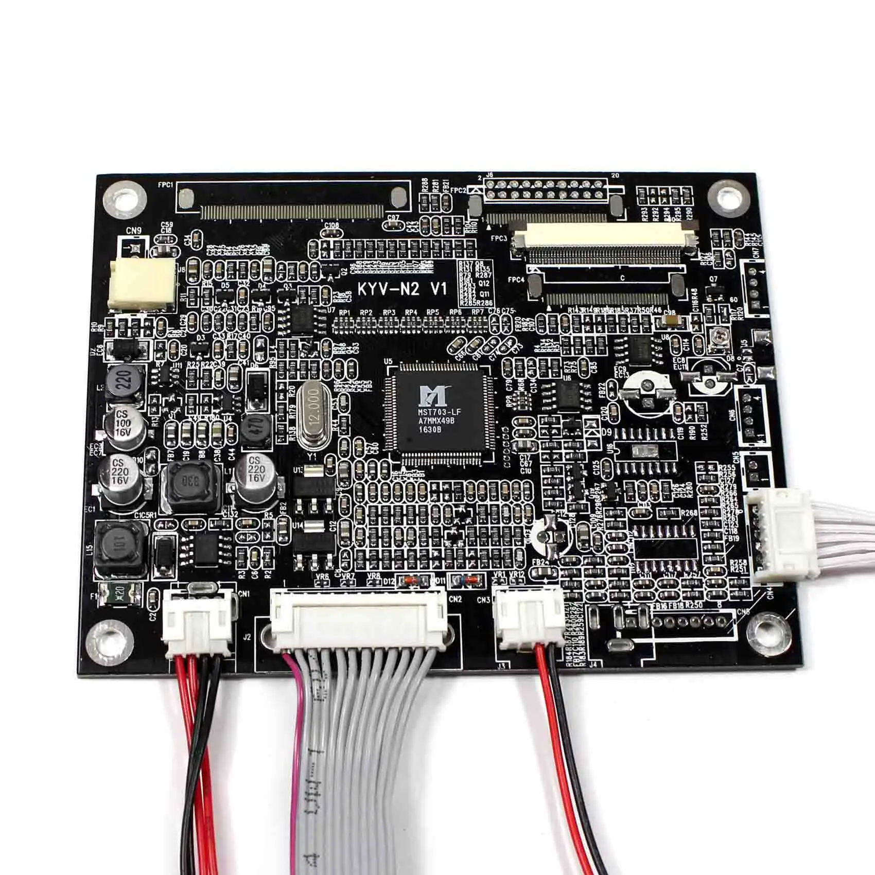 VGA + AV LCD плата контроллера для 5 дюймов 640x480 AT050TN22 ЖК-экран | Электроника