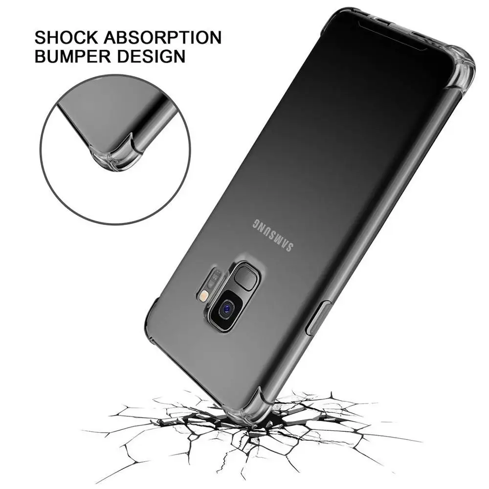 Грязеотталкивающий чехол для телефона samsung Galaxy S9 G9600 Противоскользящий мягкий