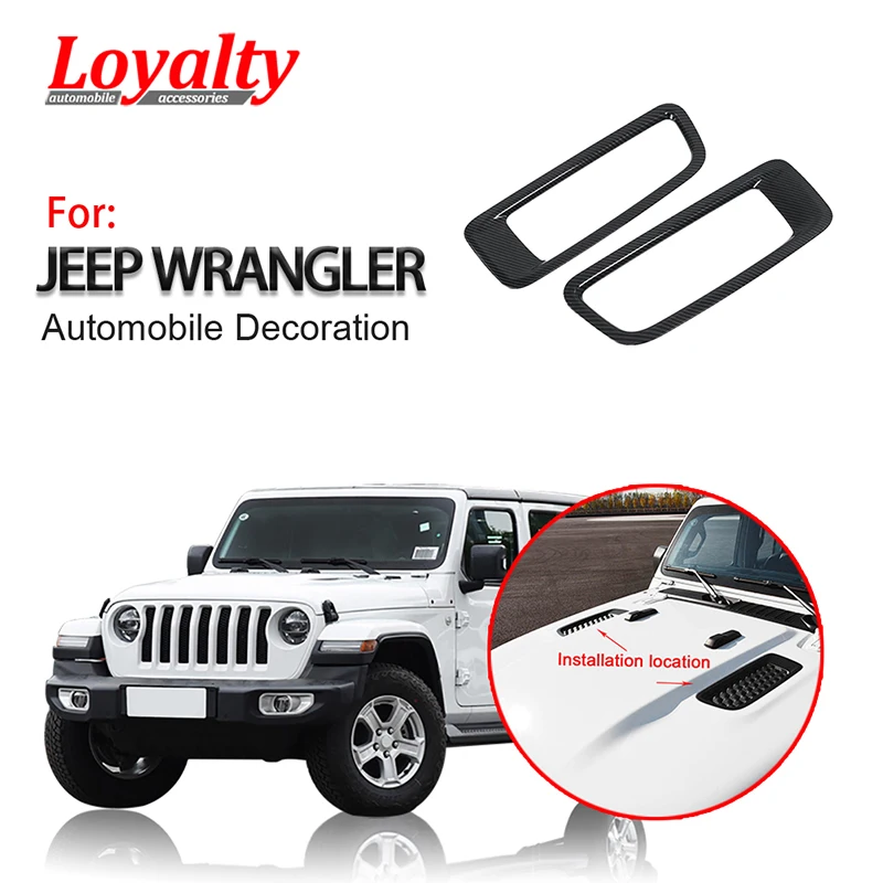 Лояльности для Jeep Wrangler JL 2018 2019 капот двигателя Крыша кондиционер переменного
