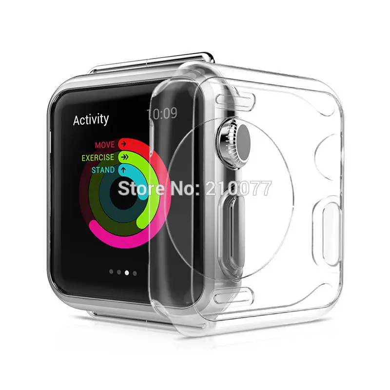 HOCO оригинальный ультра тонкий спортивный ТПУ резиновый защитный чехол для Apple Watch