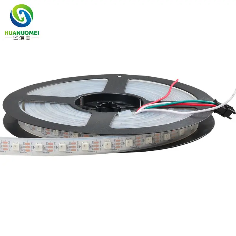 5 в постоянного тока 60 светодисветодиодный s/m цифросветодиодный WS2812 RGB