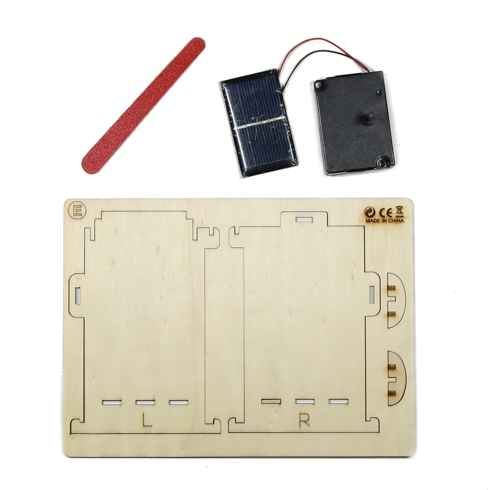 Научная образовательная DIY солнечные наборы фанера Солнечная Фортуна Копилка