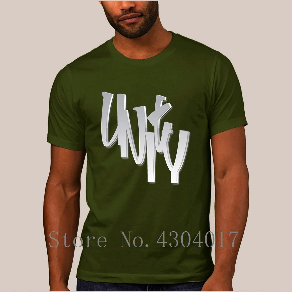Unity футболка для мужчин с коротким рукавом Новинка Crazy уличная одежда Camiseta