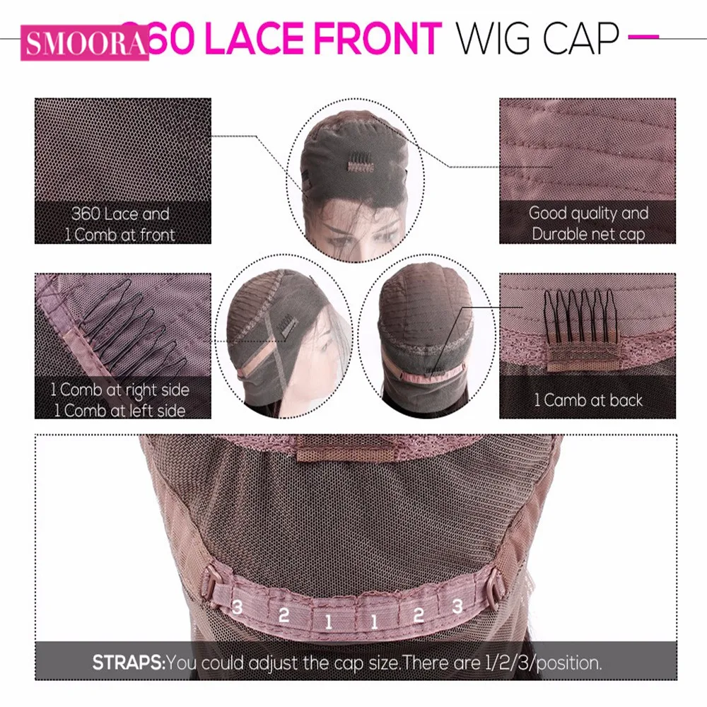 Парик с фронтальным шнурком 360 кудрявые прямые парики из перуанских человеческих