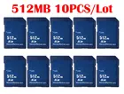 10 шт.лот 256 МБ 512 МБ 1 Гб 2 Гб карта памяти SD карта 256 МБ 512 МБ мини-карта памяти SD для китайских оптовых поставщиков дешево