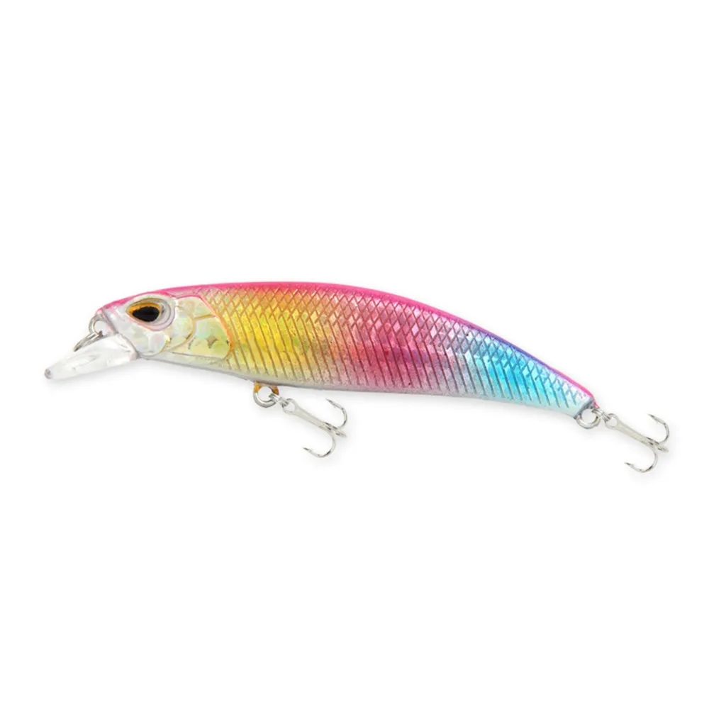 Приманка Mises Bionic Minnow 6 см многоцветная длинная погружная искусственная жесткая