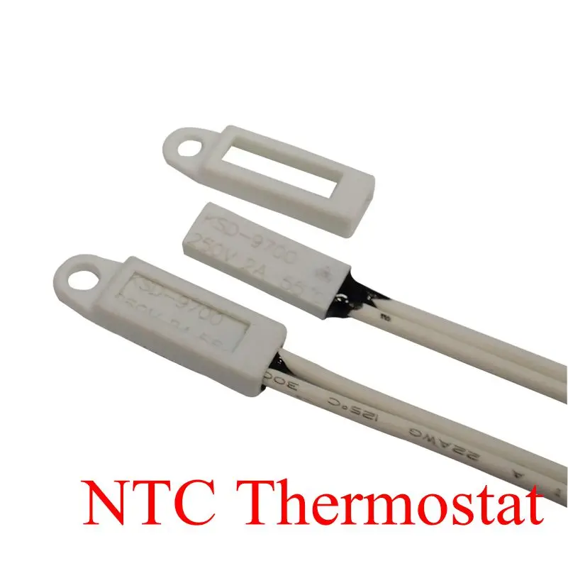 5PCS Thermostat KSD9700/TB02 40C-150C 65C 70C 75C 80C 85C 90C 15*5.4*2.4Bimetal Disc Temperature Switch Thermal Protector degree |