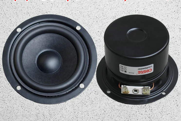 Высокопроизводительный 2 5 дюймовый hifi fever полный частотный DIY динамик 4 Ом 6 8