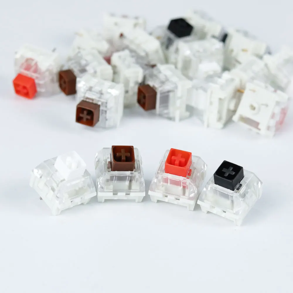 Kailh Box Switches черный красный коричневый белый RGB SMD переключатели пылезащитный