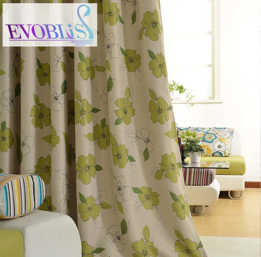 Американский стиль страна шторы для гостиной сад занавески окна спальни занавес