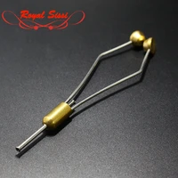 royal sissi fly tying bullet head spooled thread bobbin holder gourd mouth stainless steel pipe tapered feet general tying tool